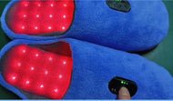 Red Light Therapy pain relief plantar fasciitis neuropathy arthritis bunion pain relief massage therapy natural over the counter drug free infrared slippers slides 