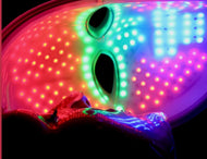 Multi Color Spectrum LED Face Mask Omnilux  Bella Hadid Kim Kardashian Red Light Therapy LED Acne Skincare Skin Rejuvenation Wrinkle Reduction Mask Neckline Skincare omniluxled acne dry skin enlarged pores  Contour Neck & Décolleté Acne scar Artemis