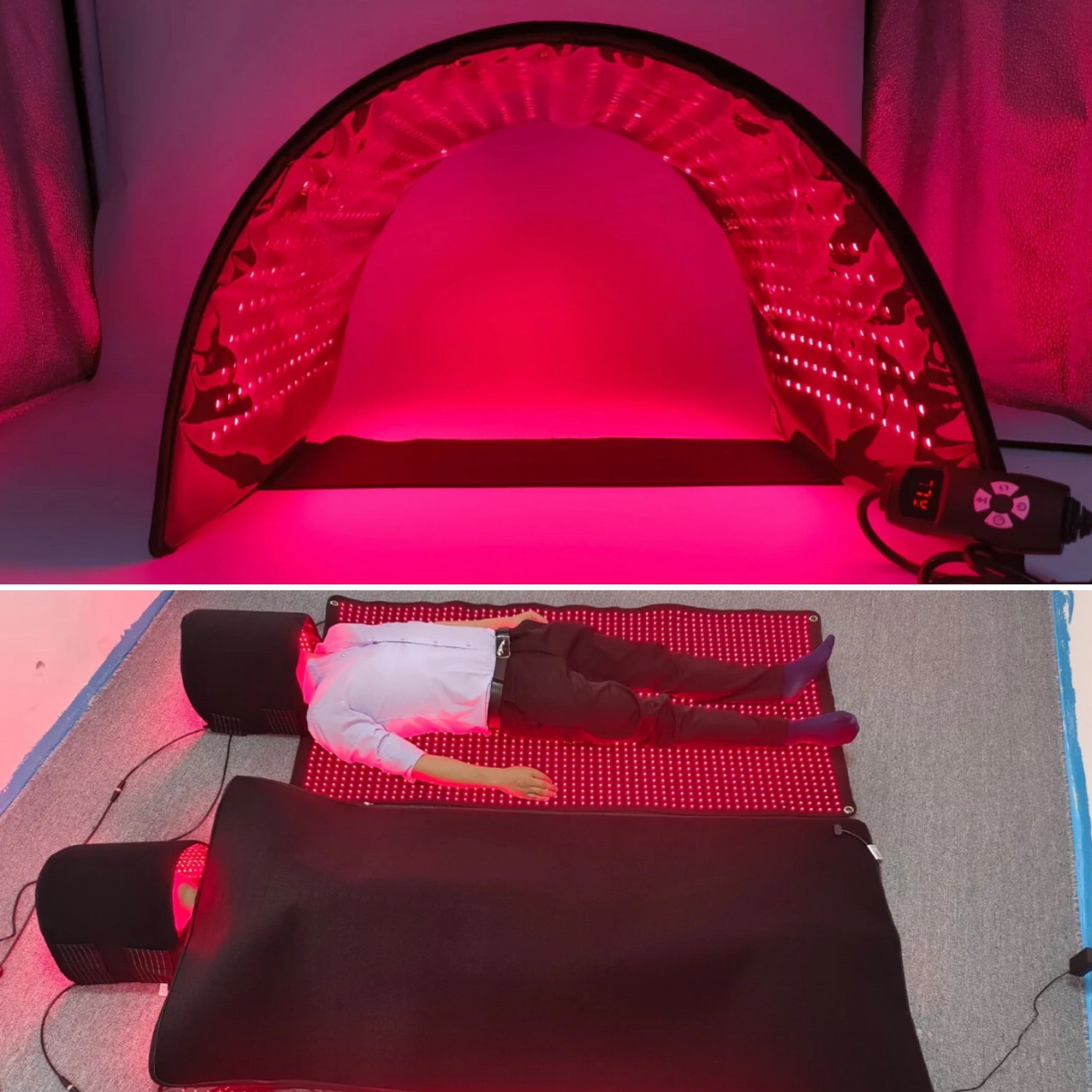 JuvaPod 360° Total Body Red Light Therapy Sleeping Bag – Juvawave