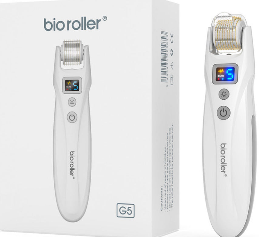 BIO ROLLER G5 EMS LED MICRO CURRENT ROLLER Dr.Pen Red Light Therapy Skincare Tool Microcurrent Beauty Anti Aging 
