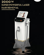Diode Alexandrite Long Pulse YAG 880nm 735nm 1064nm high powered hair removal laser for Fitzpatrick skin types all 1-4 tan brown skin safe pain free fast treatments 