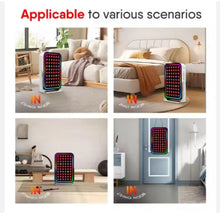 Load image into Gallery viewer, Home office portable multi led wavelength red light therapy skincare weight loss pain relief beauty infrared UV light anti aging affordable spa salon fda approved device
