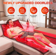 Load image into Gallery viewer, 2026 JuvaMat Standard Sized Economical Total Body Red Light Therapy Mat
