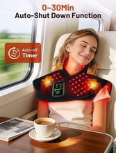 Load image into Gallery viewer, 2026 JuvaScarf Red Light Therapy Shoulder Pad
