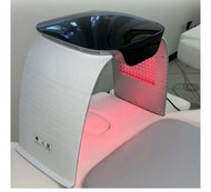 Open Box JuvaFace Pro 8 Color LED Light Therapy Facial Rejuvenation Beauty Arc with Calcium Supplementation, H20 and UV Therapy