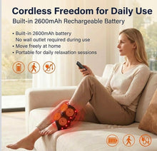 Load image into Gallery viewer, Updated Design 2026 JuvaWrap Ankle, Foot, Elbow, Knee Red Light Therapy Wrap
