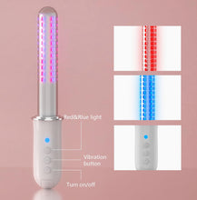 Load image into Gallery viewer, Portable Vaginal Rejuvenation Wand by SoftCycle VT, Red &Blue; LED Light Anti-inflammatory Device, Woman Gynecological Vaginitis Treatment, Female Home Care Device, Menopause Device, Women Health Care
