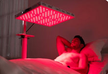 Load image into Gallery viewer, New Release JuvaSport 360 ° Voice Command Red Light Therapy Panel with Custom Mode and Included Stand
