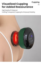 Load image into Gallery viewer, New JuvaCup Dynamic Smart Cupping with Red Light Therapy Infrared Heat and Massage Therapy
