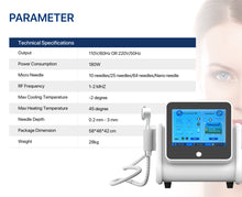 Load image into Gallery viewer, 2024 TIXEL RF Microneedling and Cold Hammer Skin Resurfacing System
