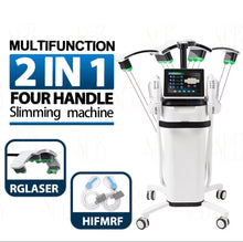 Load image into Gallery viewer, New Release LiteForce™ 10D Red Light Therapy Green Laser Therapy and EMS 3 in 1 Fat Reduction Body Contouring and Muscle Building Machine

