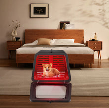 Load image into Gallery viewer, New JuvaPen Red Light Therapy Dog Cat Travel Carrier Crate Cage
