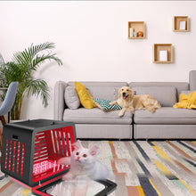 Load image into Gallery viewer, New JuvaPen Red Light Therapy Dog Cat Travel Carrier Crate Cage
