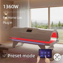 Load image into Gallery viewer, 2026 JuvaTube 360° Professional Home Use 5 Wavelength Home Use Red Light Therapy Bed
