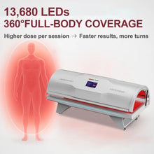 Load image into Gallery viewer, 2026 JuvaTube 360° Professional Home Use 5 Wavelength Home Use Red Light Therapy Bed
