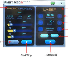 Load image into Gallery viewer, PEMFST NEO LASER 3: The PHYSIO magneto and 5600mw Cold Diode Laser 2in1 machine for musculoskeletal disorders
