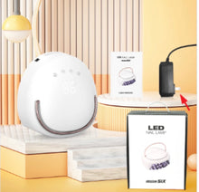 Load image into Gallery viewer, 2026 JuvaNail Professional 60w 2 in 1 UV LED Fingernail and Toenail Curing Lamp
