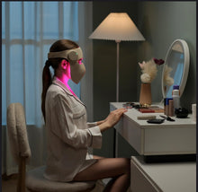 Load image into Gallery viewer, Multi wavelength led red light therapy skincare mask 660nm 850nm 420nm red blue infrared self care home professional use 
