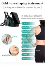 Load image into Gallery viewer, Onda coolwaves microwave cool sculpting body contouring double chin cellulite non invasive painless cosmetic surgery machine Jowls loose skin post baby recovery butt lifting emsculpt skin tightening machine 
