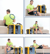 Pemf portable pulsed electromagnetic frequency WHAT PEMF THERAPY CAN DO FOR YOU Cells make up everything in our bodies. This means that rechargement of weak, stressed cells can help every system in the body. Treat brain, liver, kidney, gut, muscle PMST LOOP PEMF machine is our rugged new high-intensity pulsed electromagnetic field therapy machine with a max PEMFs amplitude of 6000 Gauss. This high-intensity pulsed magnetic field therapy device is an ideal choice for home, professional, clinic, rehab