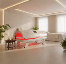 Load image into Gallery viewer, Red Light Therapy 5 Wavelength Home Use Self Care Bed Red Infrared Skincare Weight Loss Muscle Recovery Pain Relief Self Care
