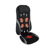 Load image into Gallery viewer, Thai yoga Massage seat cushion infrared shiatsu vibration heat car office desk chair bed recliner wheel chair back pain relief portable 
