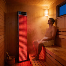 Load image into Gallery viewer, New JuvaMist Home Use Sauna One 1600w Infrared Sauna and Red Light Therapy Waterproof and Heat Resistant Panel
