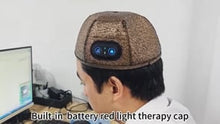 Load and play video in Gallery viewer, New JuvaLid Wireless Professional Red Light Therapy Hair Restoration Cap
