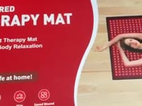 Load and play video in Gallery viewer, 2026 JuvaMat Standard Sized Economical Total Body Red Light Therapy Mat

