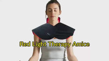 Load and play video in Gallery viewer, 2026 JuvaScarf Red Light Therapy Shoulder Pad
