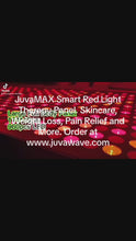 Load and play video in Gallery viewer, New JuvaSmart Smartphone 1200w Total Body Red Light Therapy Panel with Electronic Stand
