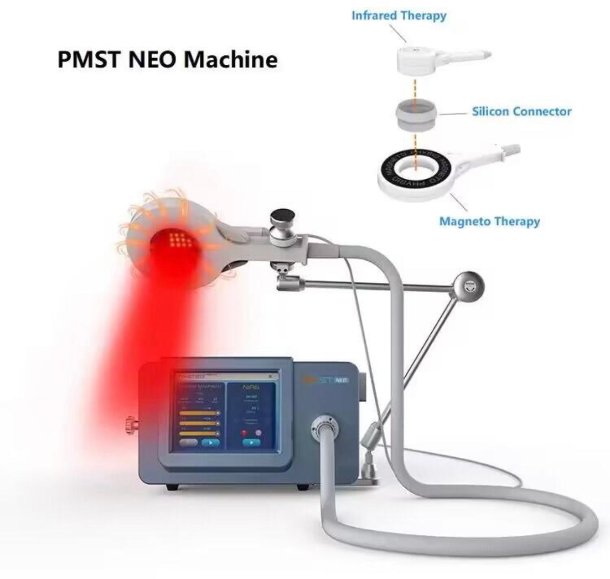 FDA Physio Magneto Pemf Therapy Physiotherapy Machine Infrared